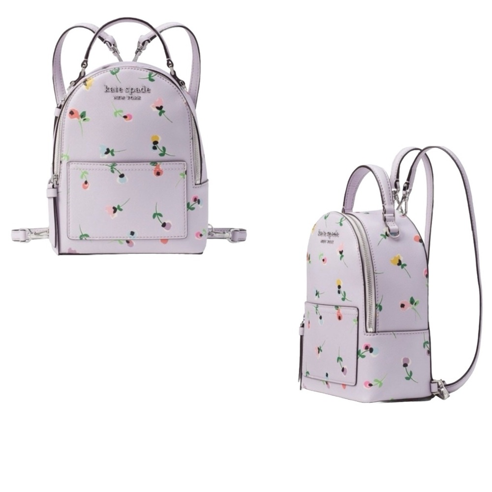 SOLD!!Kate Spade New York Cameron Ditsy Floral Mini Backpack & Matching Wallet - Picture 7 of 13